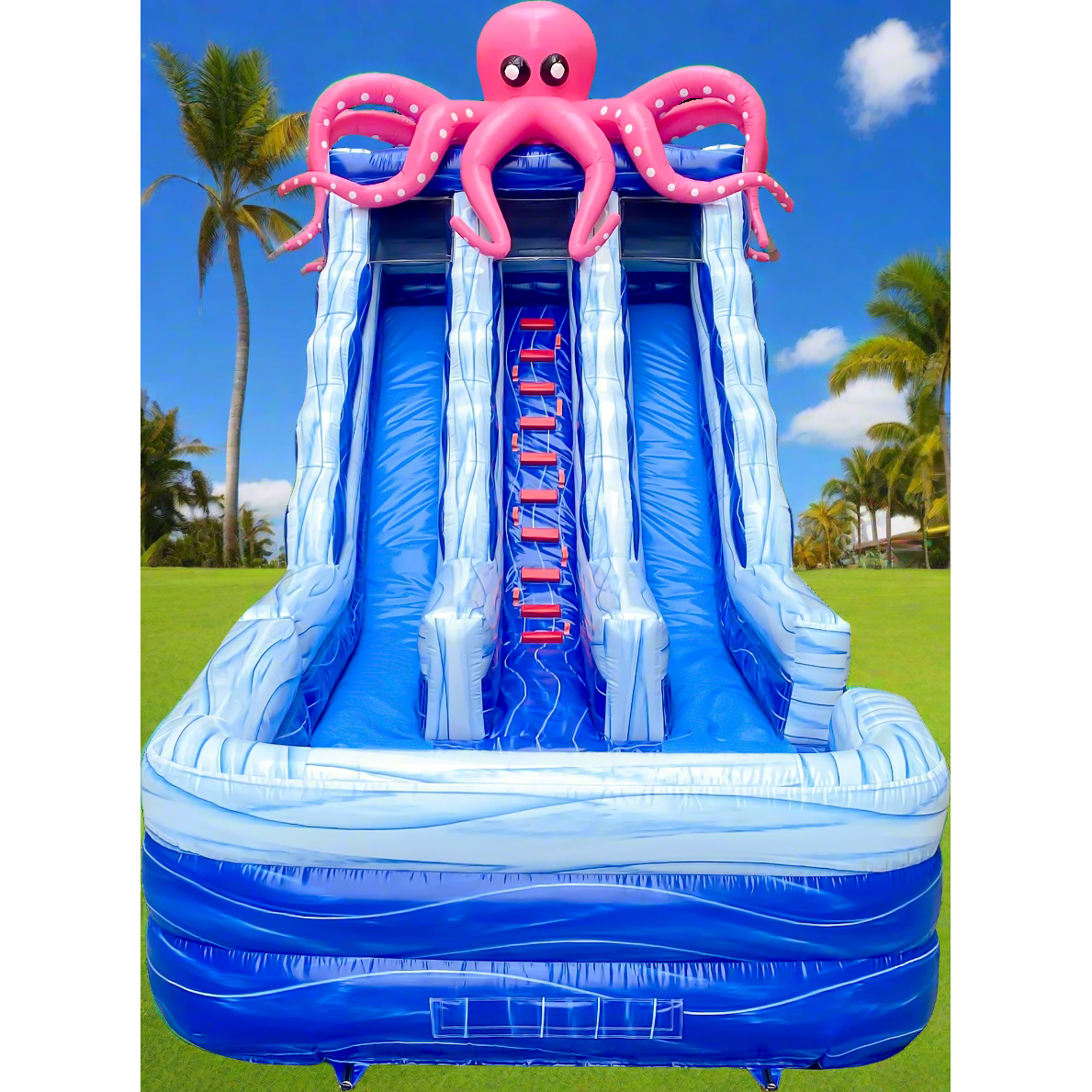 BIG WAVE - 19FT Octo Splash Supreme Featuring Detachable Pool - Pre Order Today!