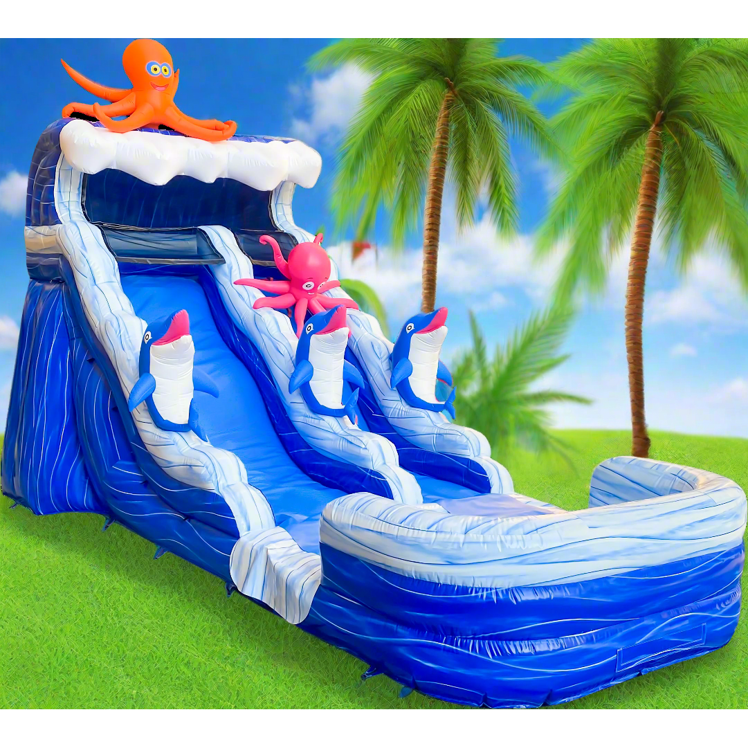 BIG WAVE - 22FT Ocean Adventure Detachable Slide - Pre-Order Today!