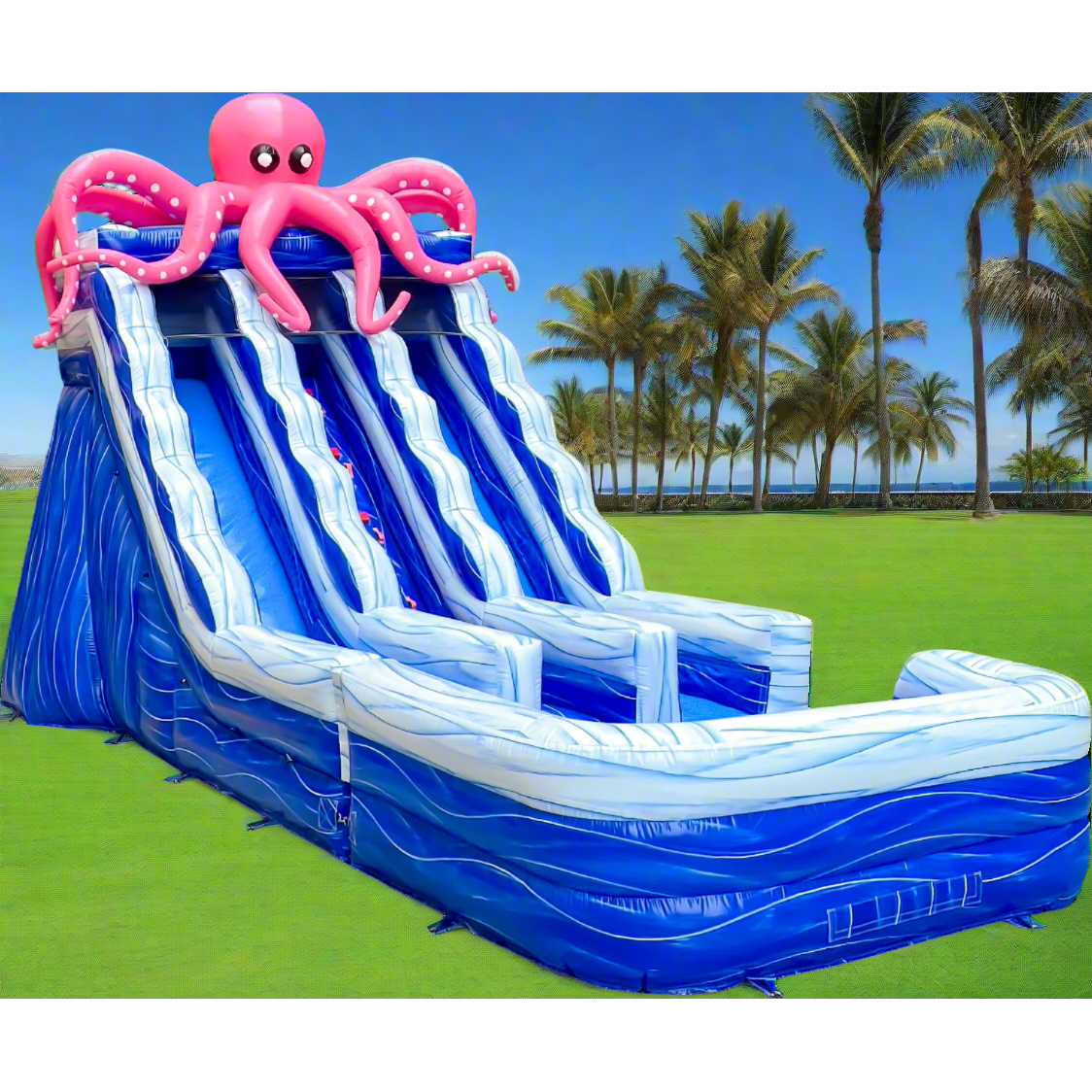 BIG WAVE - 19FT Octo Splash Supreme Featuring Detachable Pool - Pre Order Today!