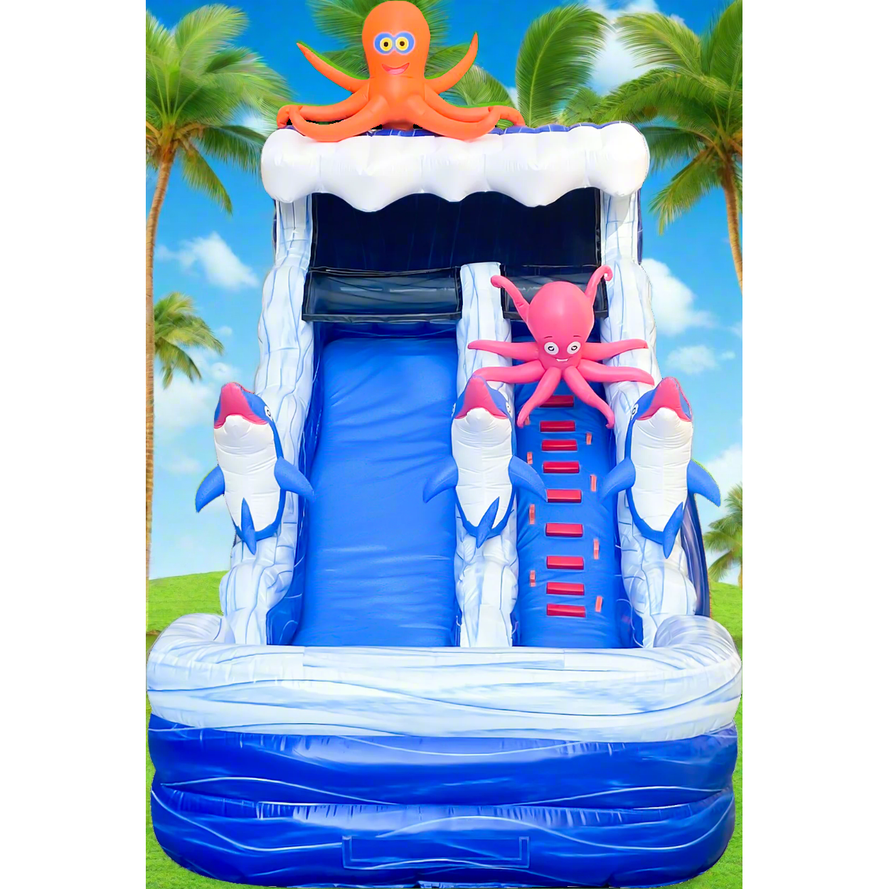 BIG WAVE - 22FT Ocean Adventure Detachable Slide - Pre-Order Today!