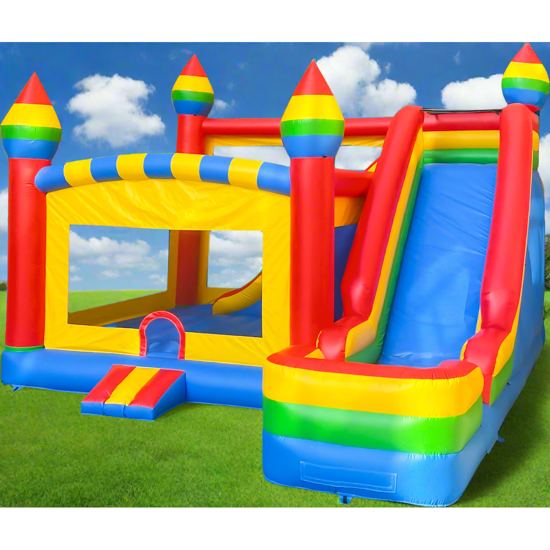 BIG WAVE - 18FT Rainbow Castle Combo - Pre Order Today!