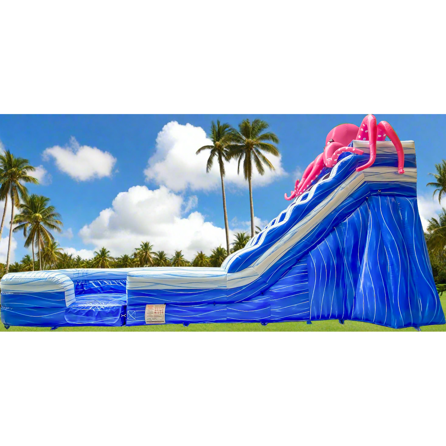 BIG WAVE - 19FT Octo Splash Supreme Featuring Detachable Pool - Pre Order Today!