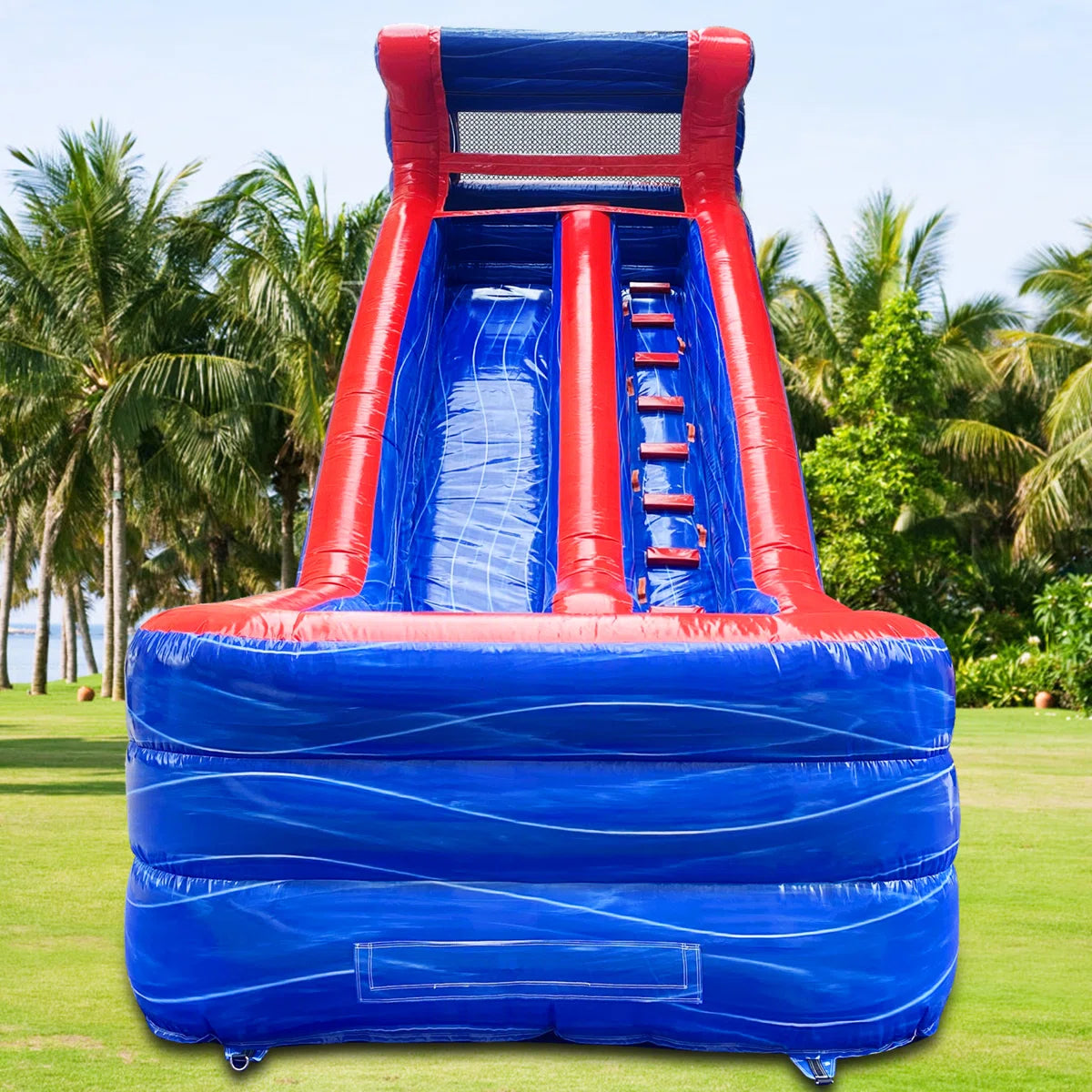 BIG WAVE - 16FT Blue Wave Wet/Dry Waterslide - 11168