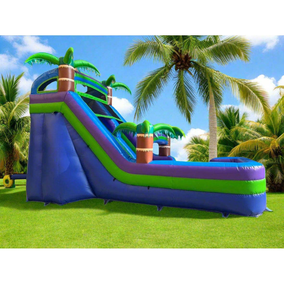 BIG WAVE - 14FT Purple Paradise Splash Water Slide - Pre Order Today!