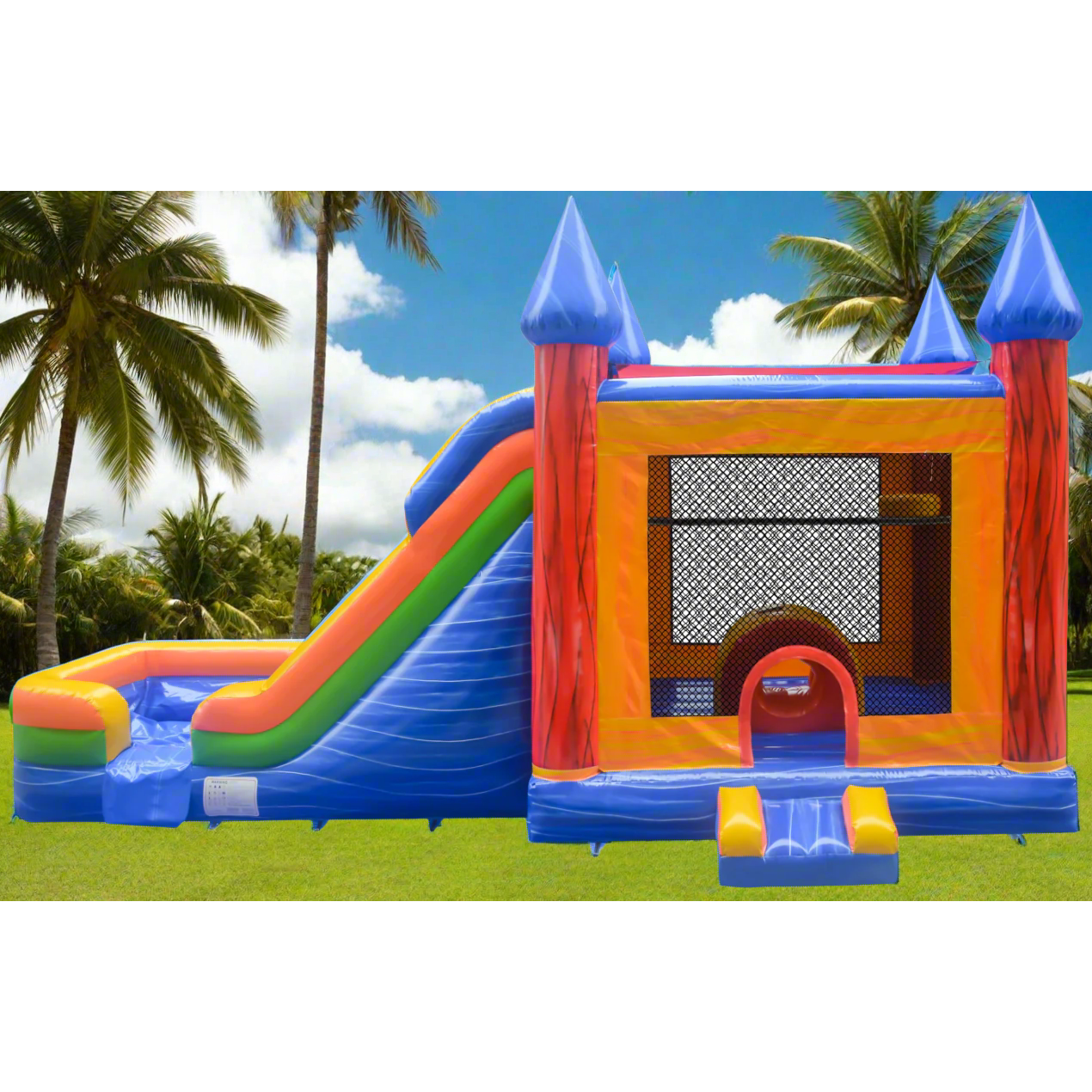 BIG WAVE - 15FT Combo Wet/Dry Water Slide - 11182